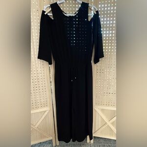 BeBop Black Pantsuit L C0377